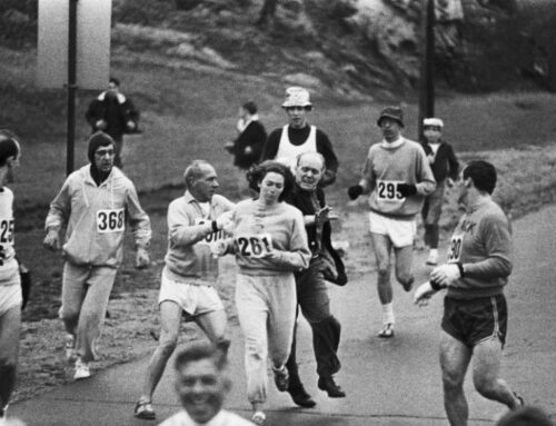 “¡Qué! Sólo estoy tratando de correr”