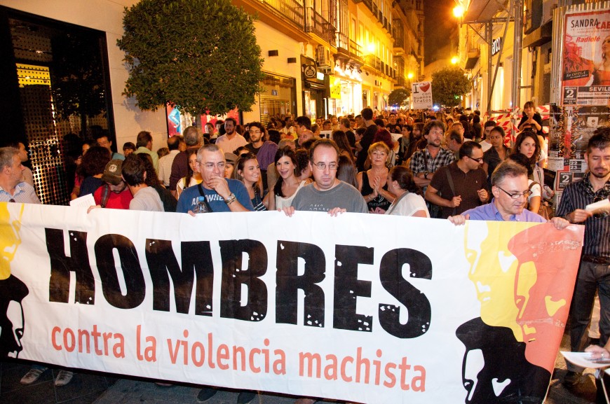 Manifestación del Foro de Hombres por la Igualdad