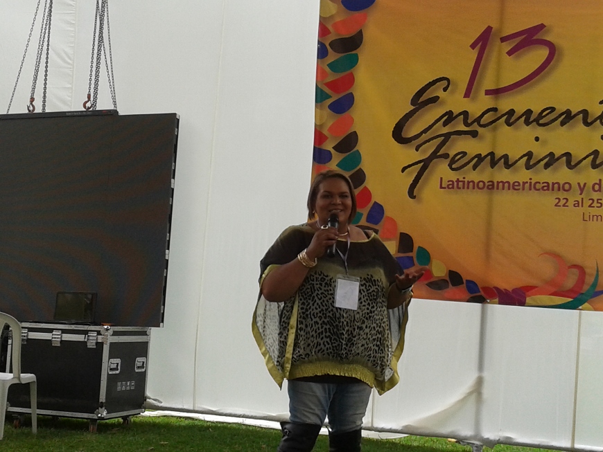 Natasha Jiménez Mata, de Costa Rica, fue una de las facilitadoras del taller sobre identidades trans e intersex./ F.G.