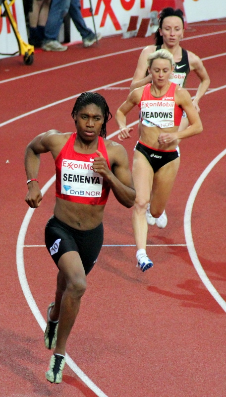 Caster Semenya, en los juegos de Bislett en 2011./ Chell Hill