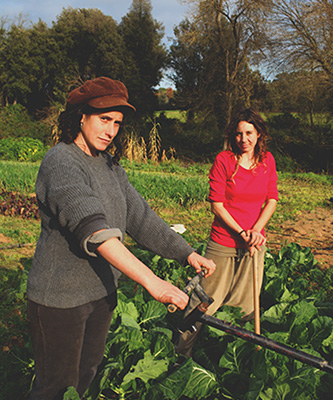 Dulos y Helena, de La Xirivia (Empordà, Catalunya) Foto La Xirivia