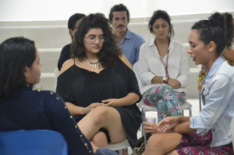 Grupo de mujeres del grupo Matronas de Barranquilla