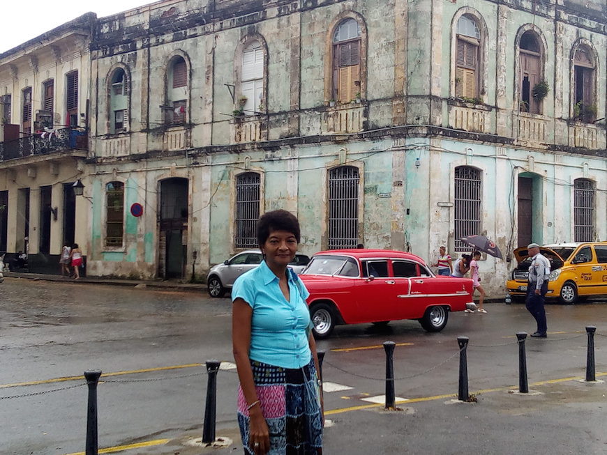 Teresa Lara en La Habana