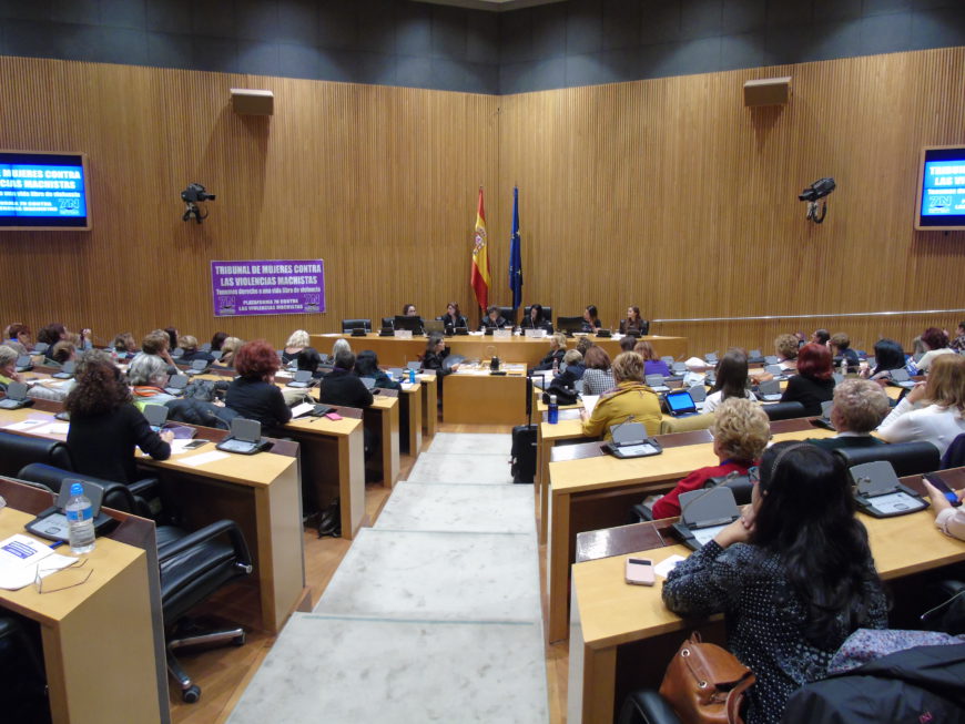 El Tribunal de Mujeres se celebró en el Congreso. / Foto: Silvia Fernández de Cañete