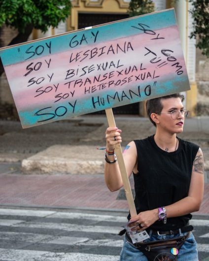 Soy gay, soy lesbiana, soy bisexual, soy transexual, soy heterosexual, soy humano