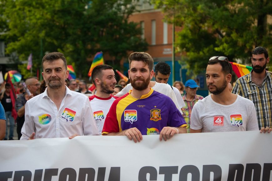 Antonio Maíllo, Eleazar Fernández y Daniel González