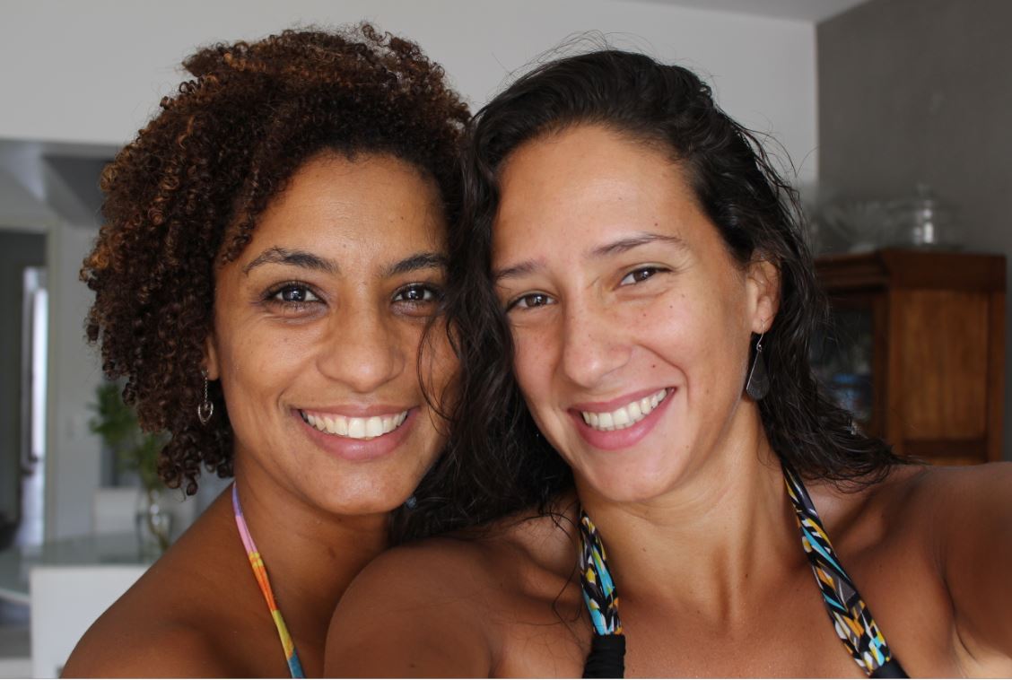 Marielle Franco y Mônica Benicio. / Foto: Cedida por Mônica Benicio de su álbum personal.