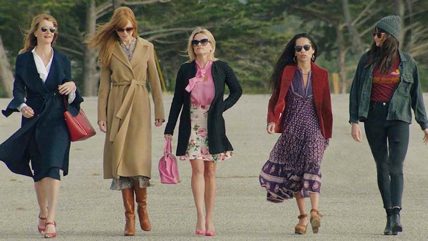 Las protagonistas de Big Little Lies, apodadas en esta segunda temporada como 'las cinco de Monterrey'