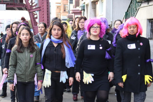 Por las trabajadoras del hogar y cuidados que no pueden hacer huelga. 09/03/2018.