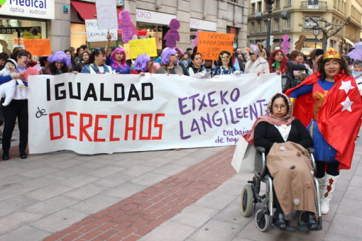 En su día internacional, las Trabajadoras de Hogar exigen igualdad de derechos. 30/03/2019.