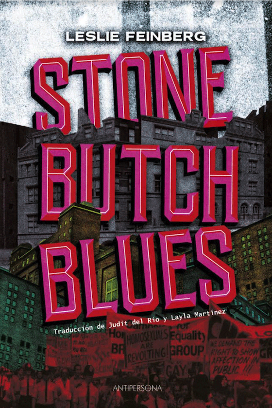 La portada del libro Stone Butch Blues