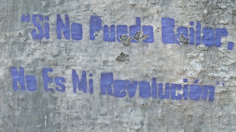 Grafitia: "Si no puedo bailar no es mi revolución"