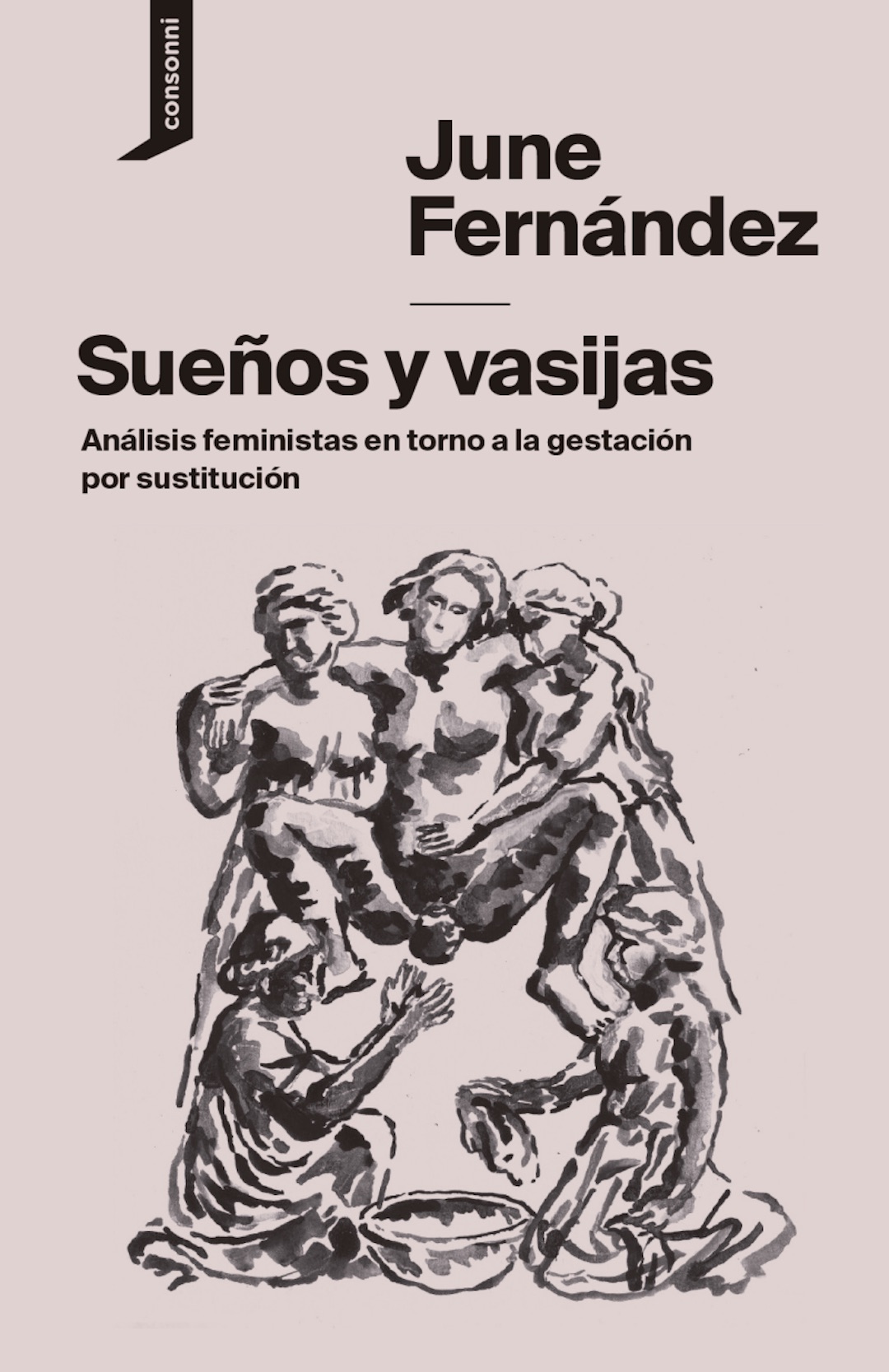 Portada de Sueños y vasijas, editado por consonni e ilustrado por Andrea Ganuza